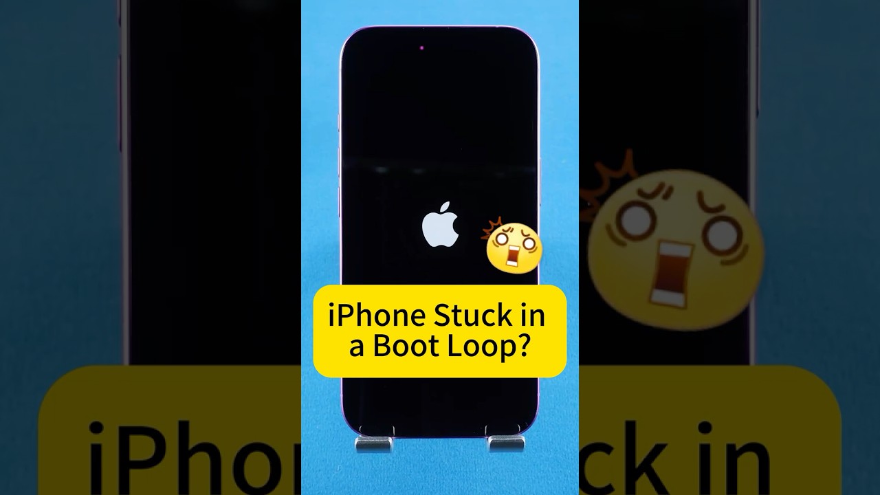 😲Fix iPhone Boot Loop issue NOW! #fyp