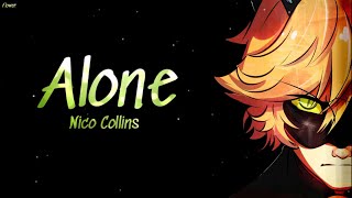 Nightcore - Alone (Nico Collins) - Lyrics