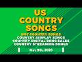 US Hot Country Songs Top 50 | Airplay | Digital Sales | Streaming (May 9th, 2026)