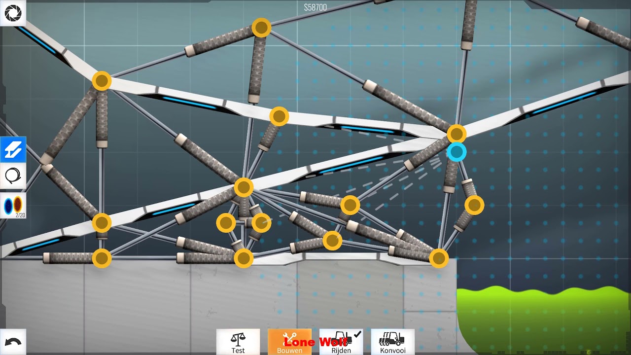 Bridge Constructor Portal Proficiency Level 7