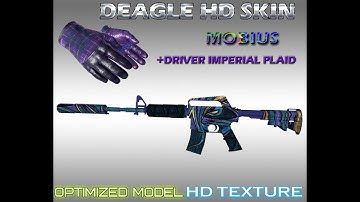 HD M4A1-S Mobius + Driver Imperial plaid