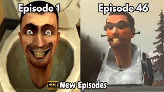 Skibidi Toilet 1 - 46 All Episodes 4K: Big Mouth Skibidi Toilet (Episode 46)