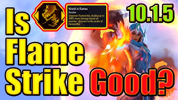 Is Flamestrike Good? Fire Mage Battleground 10.1.5 Dragonflight World of Warcraft PvP