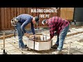 Building an Octagon Shaped Concrete Fire Pit. Subgrade, Forms, Rebar [Ep.1]