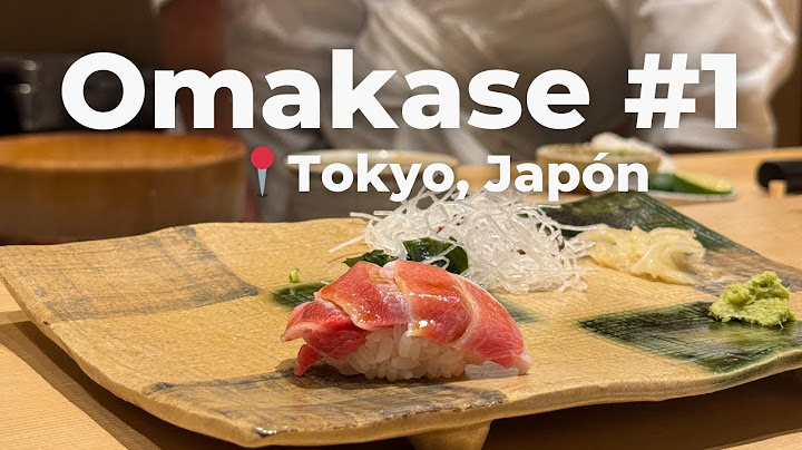 Ginza Kyūbey Honten, Tokyo, Japón! 🇯🇵🍣Fue mi segundo Omakase en Tokyo, y el único que grabé