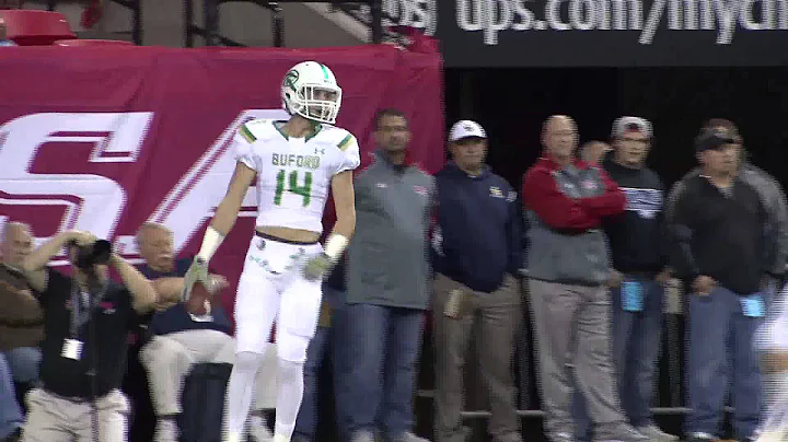Buford JR QB Brett Shepherd 60-yd TD in 4A State C...