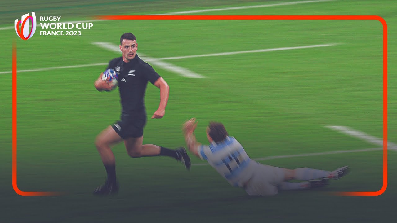 Mini Ballon De Rugby Gilbert - Demi-finale Argentine Vs All Blacks Coupe Du Monde 2023