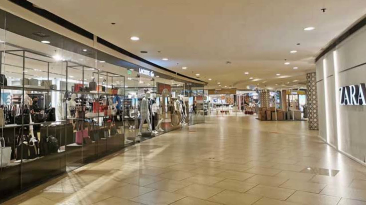 Smooth Criminal by Michael Jackson playing in a empty mall