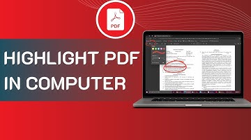 How To Highlight In PDF In Computer, Laptop Or PC | (2 Simple Methods) Microsoft Edge Browser & Word