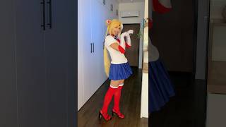 Sailor Moon 🌙#cosplaytransformation #cosplaygirl #animecosplay #sailormoon #fypage #usagitsukino