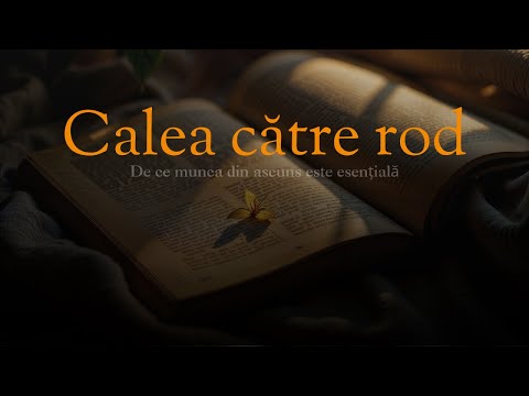 Cosmin Damșa - Calea către rod: De ce munca din ascuns este esențială