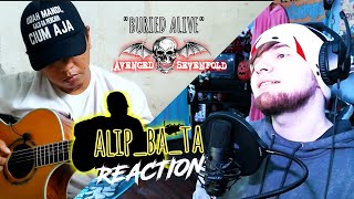 ALIP_BA_TA REACTION: Buried Alive - Avenged Sevenfold (COVER FINGERSTYLE) 