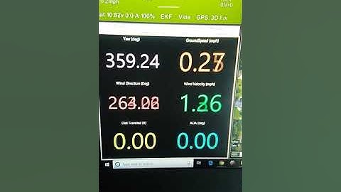 Wind speed sensor bench test