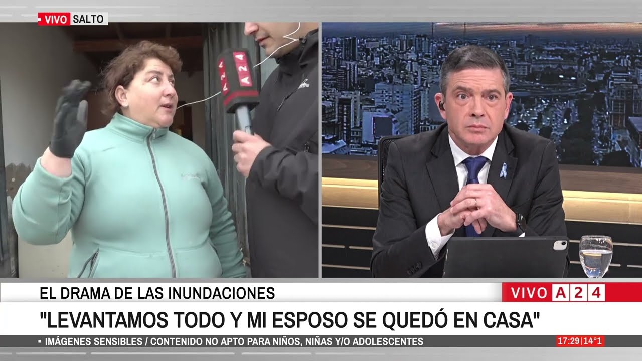 La delincuencia no frena a pesar del temporal: Mi esposo se quedó en casa por los robos