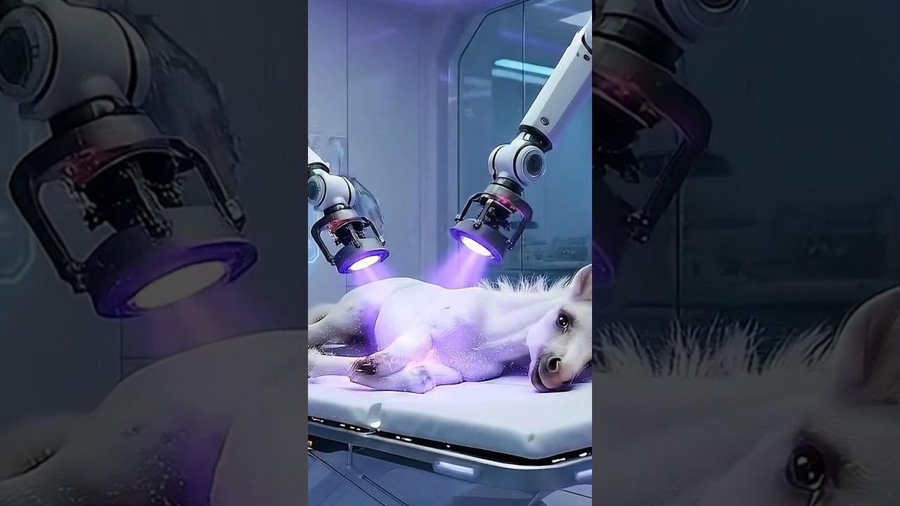 "Futuristic Healing: How a Robot Saved a Pony in 2055 🩺✨" 