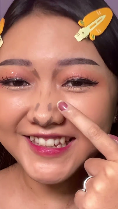 Cara contour hidung #makeuphack #makeuptutorial #makeup