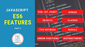 Javascript ES6 Features (Part 1) | Object Oriented Javascript