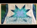 Como fazer Estrela de 8 pontas a partir de quadrados | Patchwork