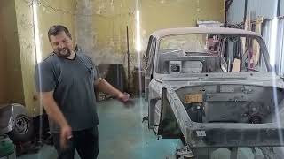 видео: москвич 408 на середине кузовных работ. реставрация кузова москвич 408 картинка: москвич 408 на середине кузовных работ. реставрация кузова москвич 408