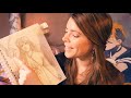 Whispering, Tapping & Tracing on my Old Sailor Moon Drawings & Sketches | ASMR Cozy Basics