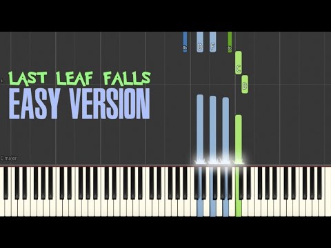 Last Leaf Falls Easy Version | Synthesia Tutorial