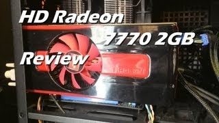 AMD HD Radeon 7770 2GB Review+oc+gameplay