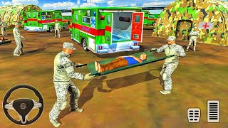 US Army Ambulance Driving - Service Van Rescue Driver Simulator - Android Gameplay screenshot 2