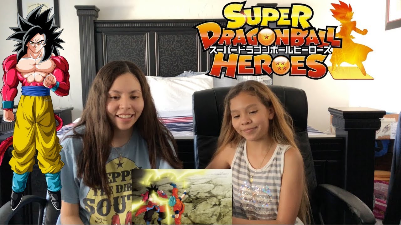 ¡Super Saiyan Blue VS Super Saiyan 4! Dragon Ball Heroes Episode 1 Reaction