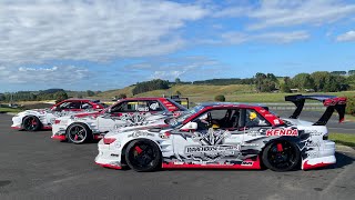 Hampton downs with jimmy Oakes and guy maxwell in s13 s15 laurel