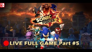 🔴LIVE Sonic Forces Walkthrough Full Gameplay Part 5 | Nintendo (Switch)