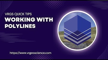 Digital Outcrop Model interpretation using polylines in VRGS