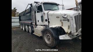 2014 PETERBILT 365 DUMP TRUCK | VIN 1NPSLPEX9ED253664