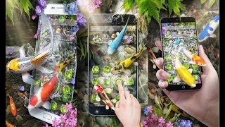 تحميل تطبيق خلفيات وثيمات أسماك متحركة 3D KOI لهواتف الاندرويد 2019 screenshot 1