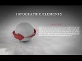 3D Graphic Design Infographic | Photoshop Cinema 4D C4D Tutorial 02