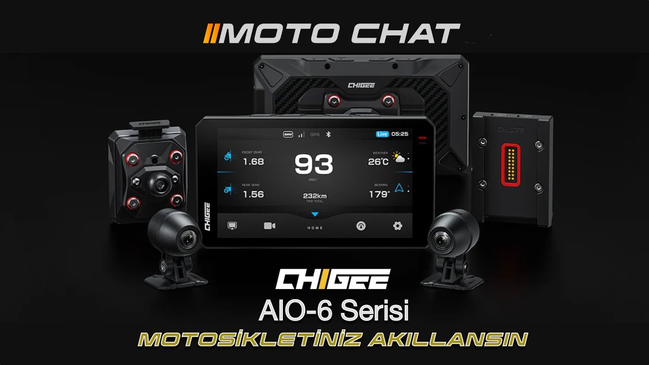 Make Your Motorcycle Smarter with Chigee AIO 6 Series - Unboxing