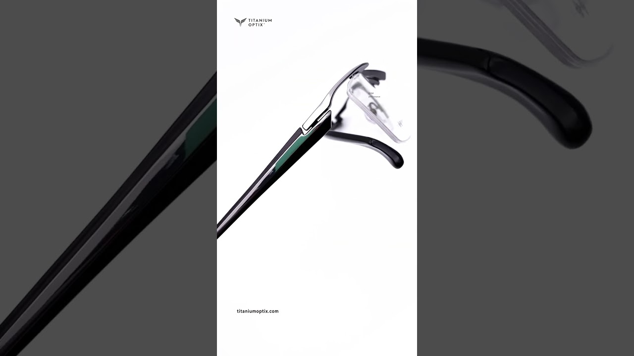 Futuristic Sporty Frames: Elevate Your Style Game with Browline Beta Titanium!