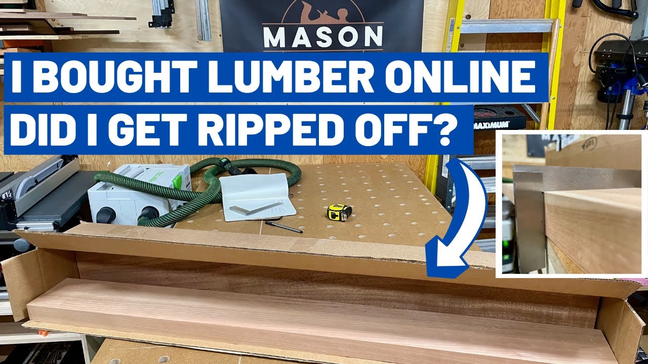 My first time buying lumber online Was it worth it? YouTube