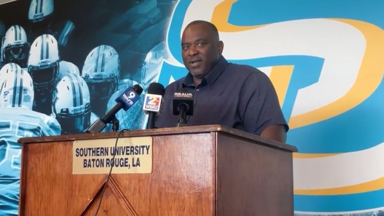 Week 3: Southern Univ Head Football Coach Terrence Graves Weekly Press Conference | OnTheYardNetwork