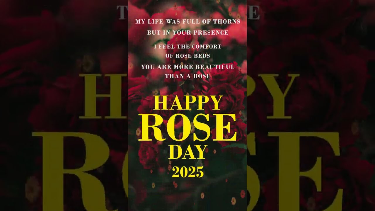 Happy Rose Day 2025_Romantic love Story 