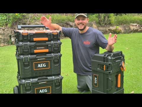 Welcome to Tidy Town with AEG stacker boxes 🧰🛠️🫰🏼