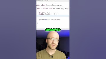Variables Explained- Double & Char Types in Coding_20 #javaBiggener #java #جافا Java for Beginners |