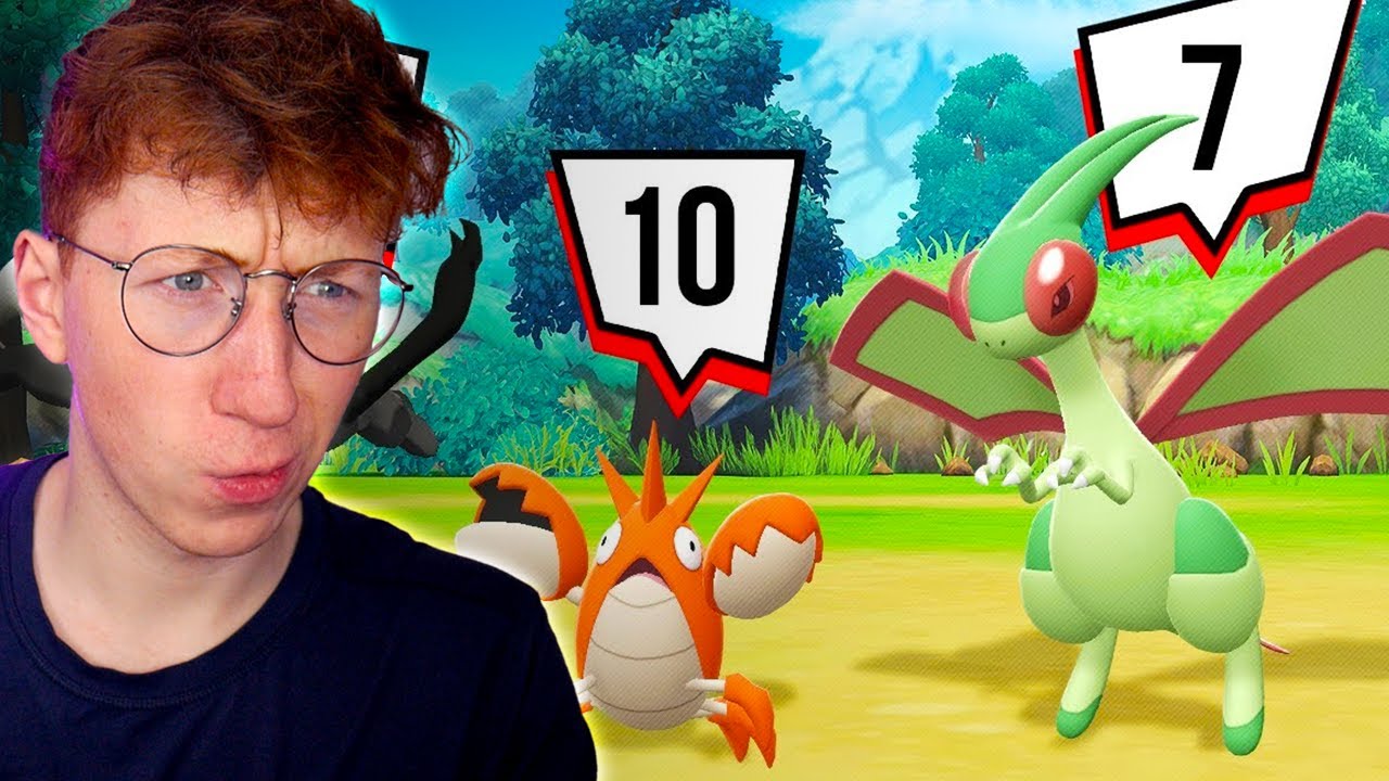 Patterrz Reacts to Choose Your Starter Pokemon Only Knowing Their Rating!