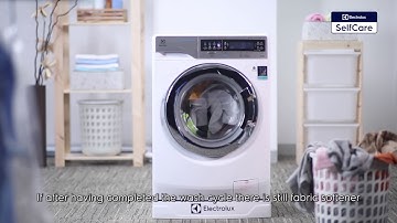 How to Fix a Washing Machine that is Not Dispensing Fabric Softener? | Electrolux SG