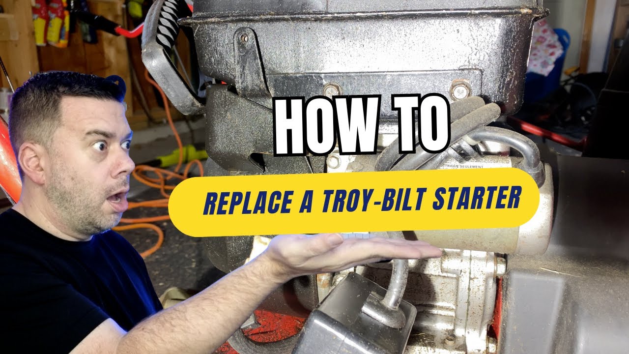 Changing Oil In Troy Bilt Snow Blower