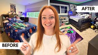 We Transformed My Stepson’s Bedroom on a Budget | Affordable DIY Tween Bedroom Makeover