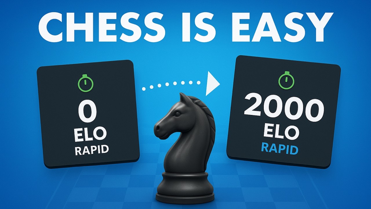 The EXACT System to Go From 0 to 2000 Elo in Chess thumbnail