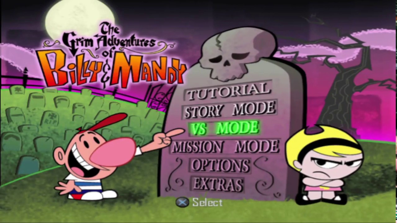 The Grim Adventures of Billy & Mandy (PS2) [ E0919 ] - Bem vindo(a