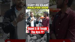 Quant & DI Tough Tha kya ?? #cuetpgpaperanalysis #cuetpgexamanalysis #cuetpg2026 #cuetpgstrategy