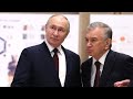 Путин и Мирзиёев на первом Совете регионов России и Узбекистана