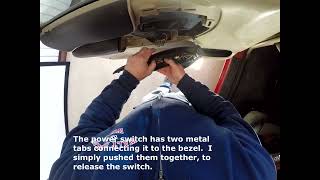 95 to 07 Ford Ranger Power Door Lock Switch Replacement